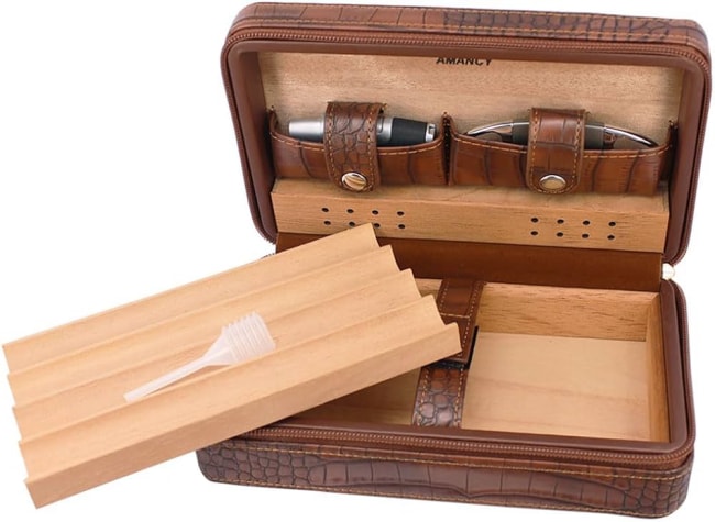 amancy travel humidor