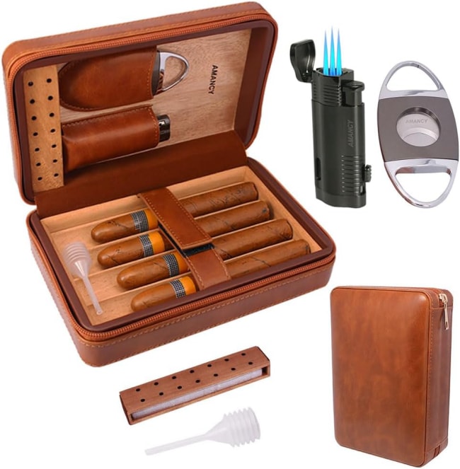 amancy travel humidor