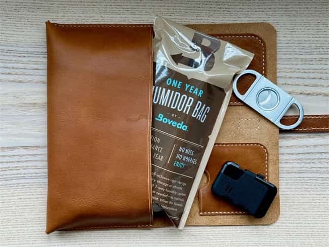 boveda one year humidor bag