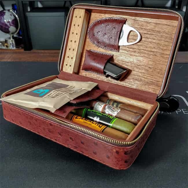 Best Lagute Travel Humidor Review 2024 - Plush Cigar