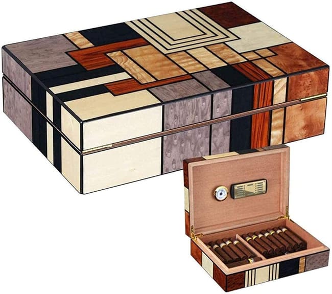 gurkha art deco humidor1