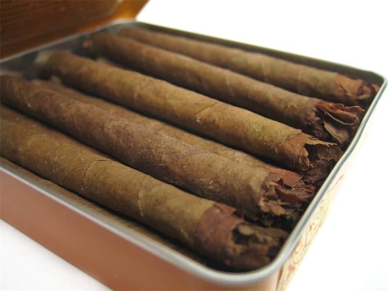 cigarro mal almacenado