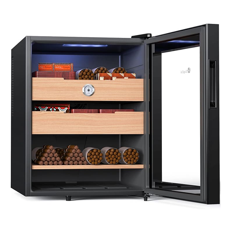 kingchii 48l humidor de charutos elétrico